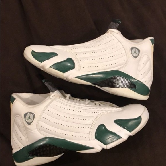 air jordan 14 forest green